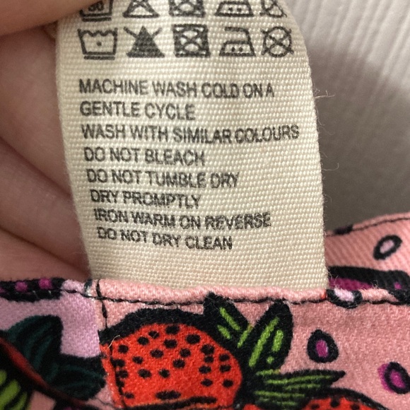 Lucy & Yak “Vulva-Rees” Vibrant Patterned Dungarees Overall one piece - Picture 12 of 14